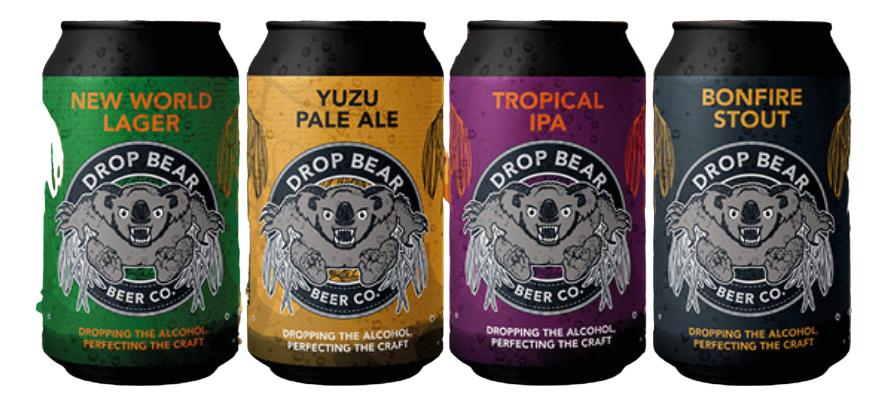 Drop Bear Alcohol Free Beer - No and Low Alcohol Drinks