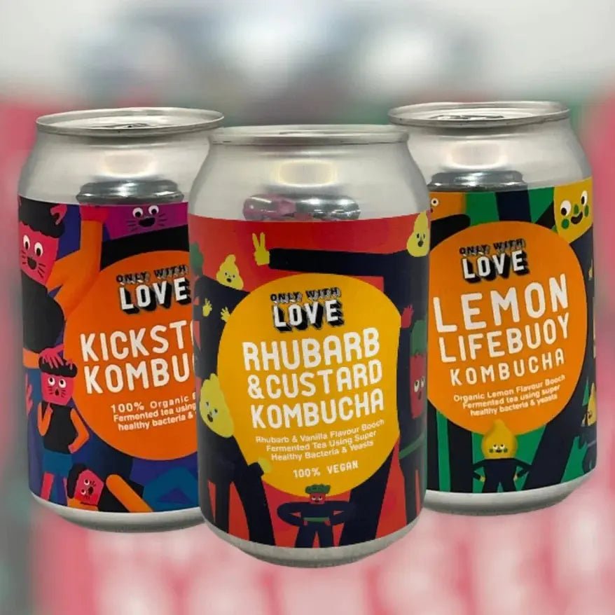 Only With Love Kombucha - No and Low Alcohol Drinks