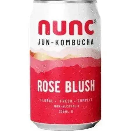 Nunc Jun Kombucha Rose Blush BBE 20/01/2024 REDUCED Was £2.76 Now £1.20