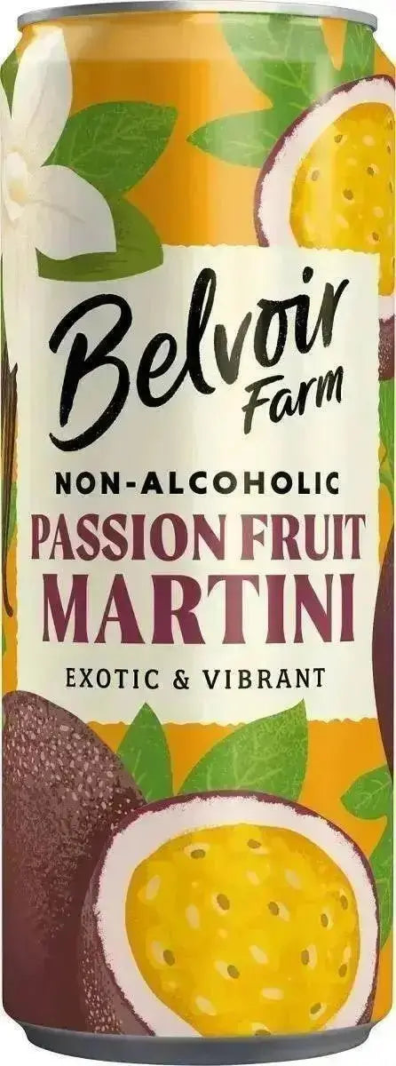 Belvoir Farm Non Alcoholic Passion Fruit Martini Cocktail