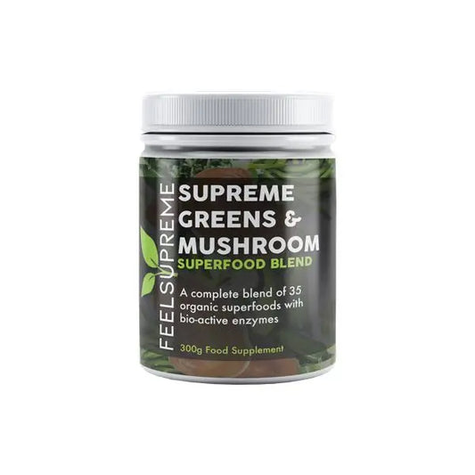 Feel Supreme Supreme Greens & Mushroom Superfood Blend - 300g Feel Supreme