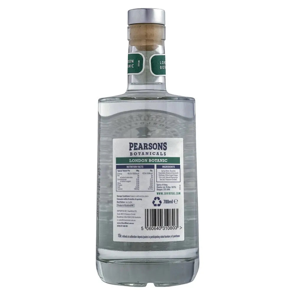 London Botanic Dry Gin Alternative  | Pearsons Botanicals Pearsons Botanicals