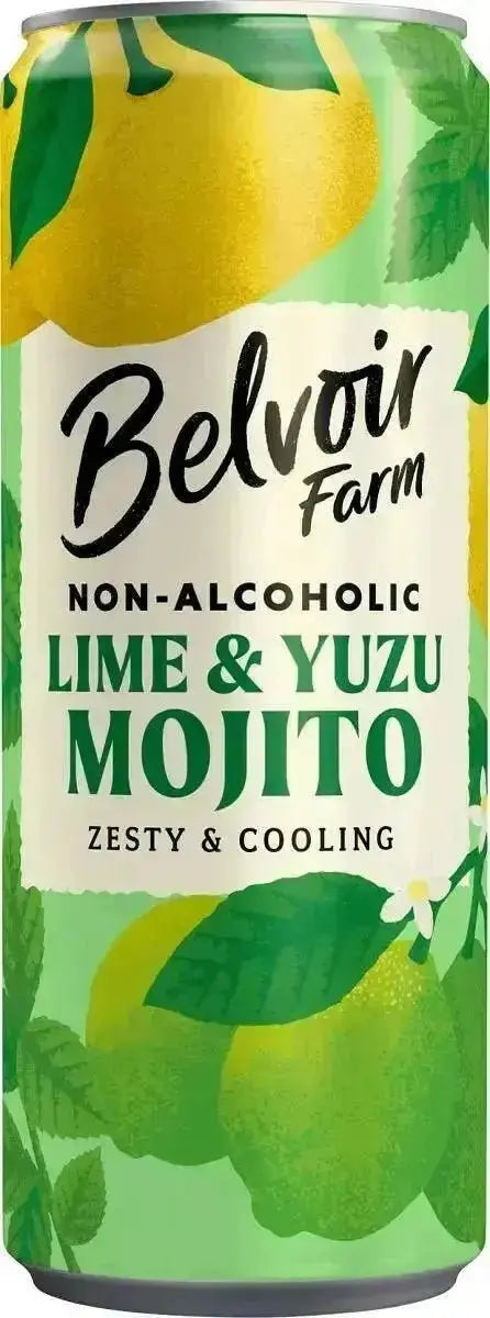 Belvoir Farm Lime and Yuzu Mojito Cocktail / Mocktail