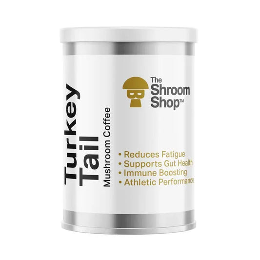 Mushroom Coffee | Turkey Tail | The Shroom Shop No and Low Alcohol Drinks