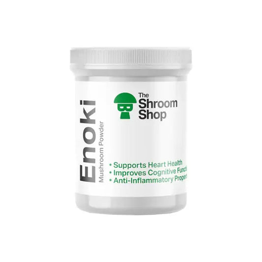 The Shroom Shop Enoki Mushroom 90000mg Powder The Shroom Shop